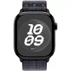 Band Apple 46mm Schwarz/Blau Nike Sport Loop Smartwatch