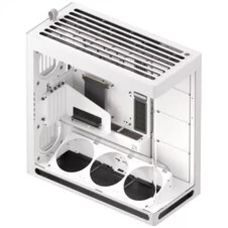 HAVN HS 420 VGPU PC-Gehäuse + PHANTEKS Glacier One 420D30 X2 DRGB AiO Flüssigkeitskühlung - 420 mm, Weiß