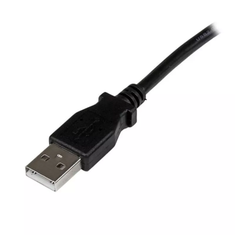 StarTech.com 3m USB 2.0 A auf rechtwinkliger B Kabel – M/M, 3 m, USB A, USB B, USB 2.0, Schwarz