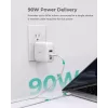 AUKEY PA-B6S Weiß Omni a Mix GaN ultraschnell Wandladegerät