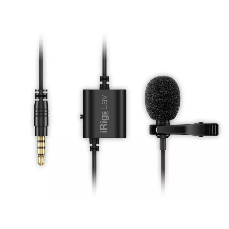 IK Multimedia iRig Mic Lav 2er-Pack – Mikrofon-Kit
