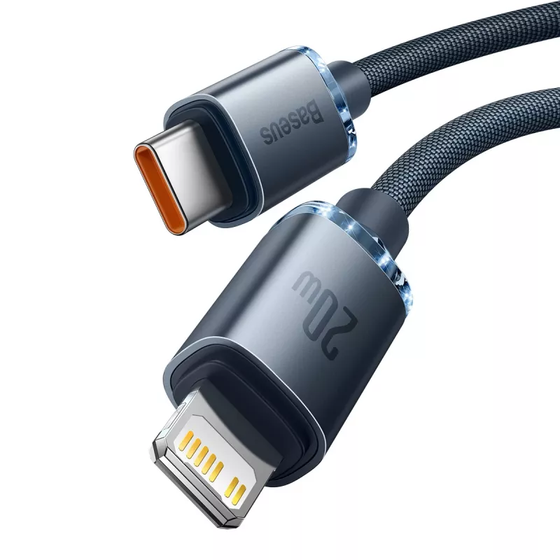 Baseus CAJY000301 Mobiltelefonkabel Grau 2 m USB-C Lightning