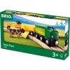 Zug Ravensburger BRIO Farm Train 33404 – Thema Bauernhof, mehrfarbig, für Alter 0,3–99