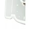 NeXtime Uhr 5185wi Mini Thumbs Up, 20,5x21 cm, Wand, Weiß/Silber