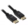 Sharkoon Kabel Displayport 1.3 Stecker> 4K schwarz 3 Meter - Kabel - Digital/Anzeige/Video
