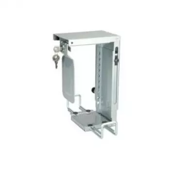 Schreibtischmontierter CPU-Halter ROLINE Mini PC Holder abschließbar