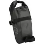 Fahrrad-Satteltasche FISCHER Waterproof M — schwarz, PVC-Material, Stauraum unter dem Sattel