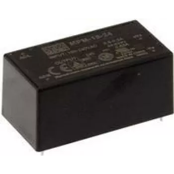 Netzteil MEAN WELL MPM-15-24 15W 24V Eingang 90-264V