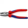 Knipex Universalzange, 2-Komponenten-Griffe, 200 mm