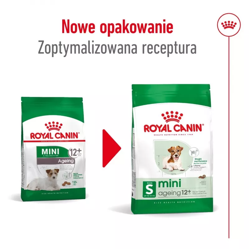 ROYAL CANIN Mini Ageing Adult +12 - Trockenfutter für Hunde - 3,5 kg