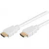 Goobay HDMI-Kabel 5m Typ A Stecker auf Stecker 18 Gbit/s Weiß