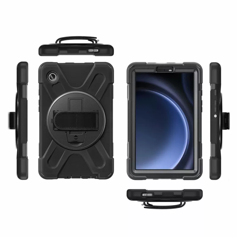 Cover 4smarts Galaxy Tab A9 22,1 cm (8,7 Zoll) Schwarz