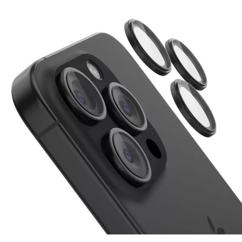 Gehärtetes Glas Kamera-Linsenschutz Belkin für iPhone 15 Pro / 15 Pro Max OVA180HQBK