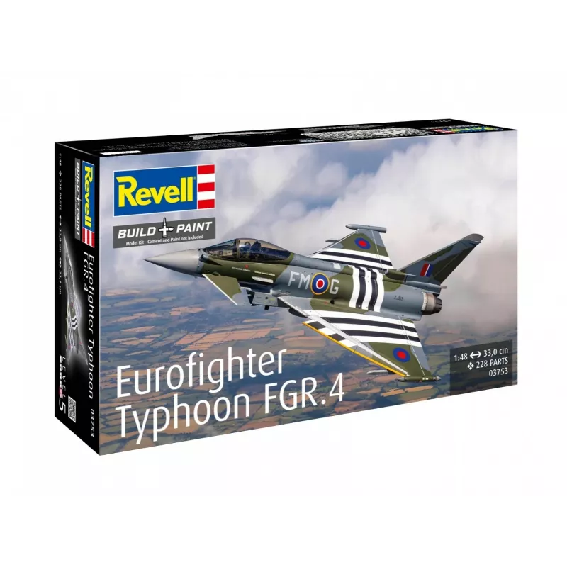 REVELL Eurofighter Typhoon FGR.4 1:48 Plastikmodellbausatz