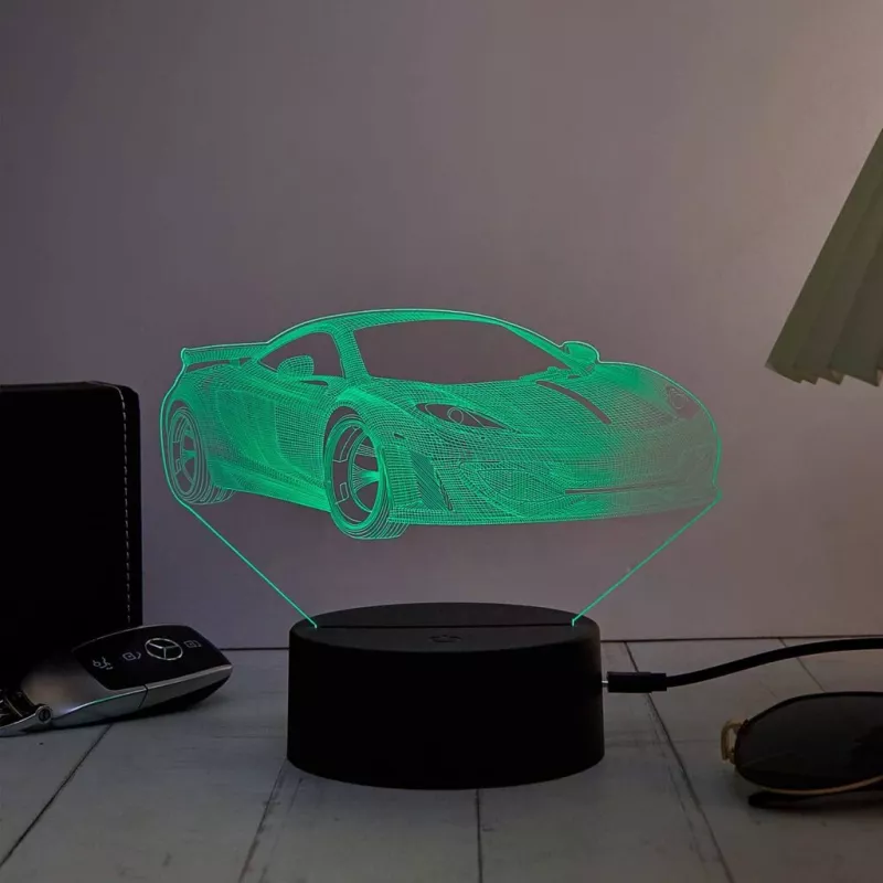 LED-Fahrzeug-RGB-3D-Lichtdekoration MANTA SNL120RGB — RGB-Lampe für Autos und Motorräder