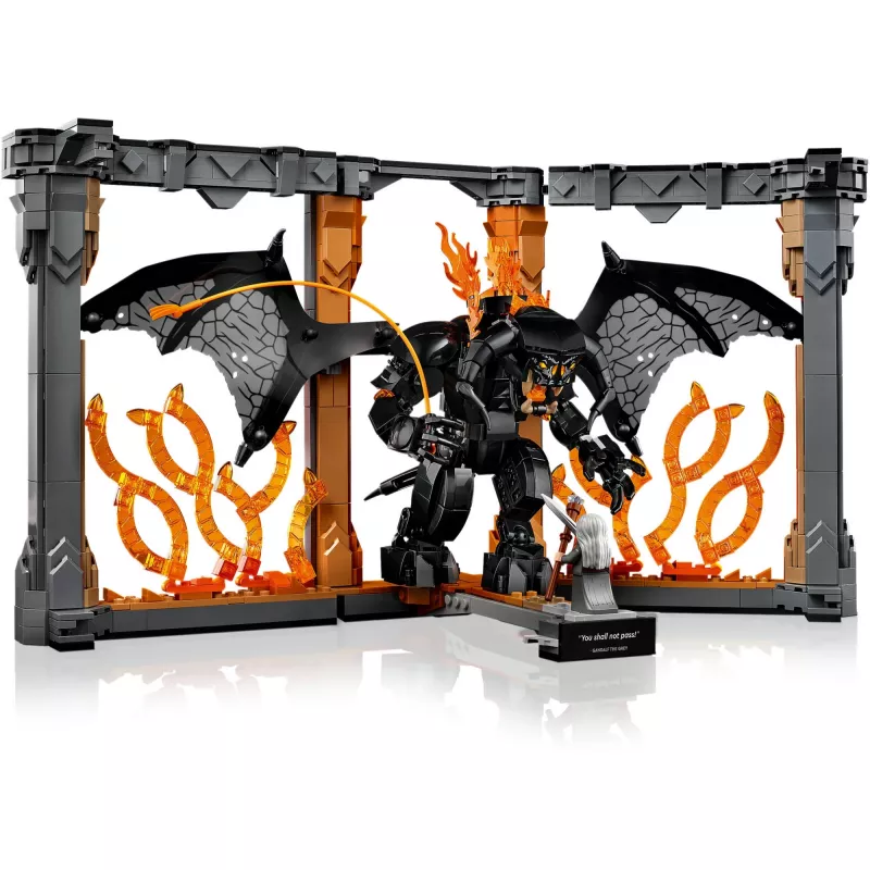 LEGO ICONS 10367 Der Herr der Ringe: Balrog Book Nook