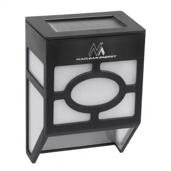 Solar-Gartenleuchte MACLEAN MCE171 2er-Set LED-solarbetriebene Außenleuchten