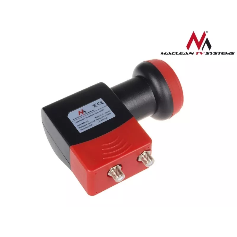 Satellitenkonverter MACLEAN MCTV-670 Twin, Zwei-Ausgangs-Satellitensignalkonverter