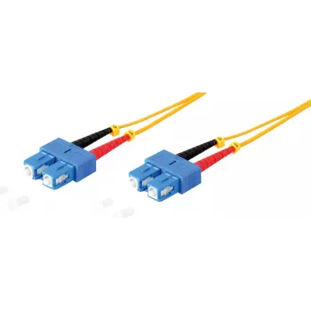 LWL-Duplex-Patchkabel ShiverPeaks SC-SC 9/125µm OS1/OS2 10 m
