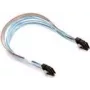 Supermicro - CBL-SAST-1102 - SLIMLINE x8 auf 2x Oculink x4 SLIMLINE x8 (LE) auf 2x Oculink x4, INT, 69/73CM, 85 OHM
