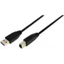Logilink - USB-Kabel - USB Typ A 9-polig (M) - USB Typ B 9-polig (M) - 1 m (USB 3.0) (CU0023)