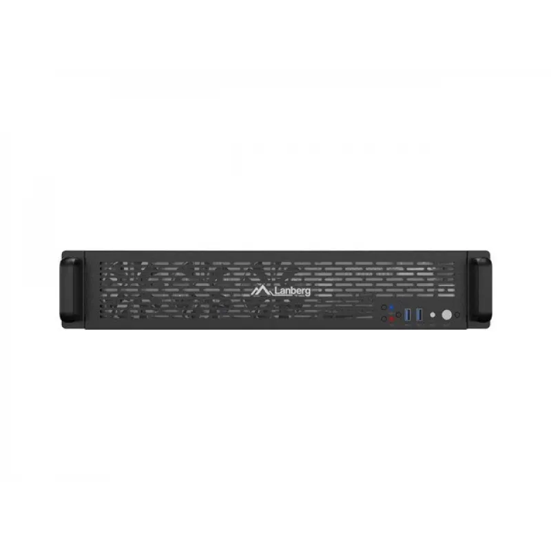 Rackgehäuse Lanberg SC01-5202-12B 2U Schwarz 3 Lüfter HDD+SSD