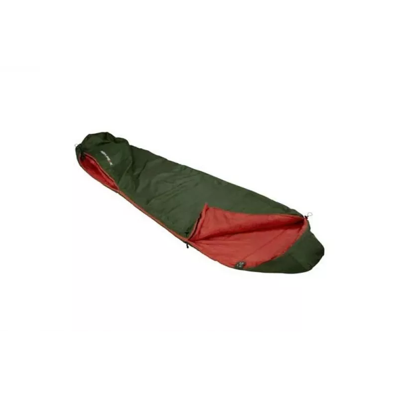 High Peak Lite Pak 1200 Mumienschlafsack Polyester Grün, Rot 23263