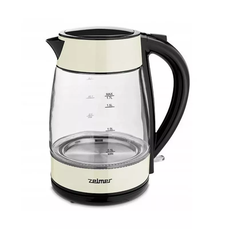 Zelmer ZCK8011I Wasserkocher 1,7 L 2200 W Schwarz, Gelb