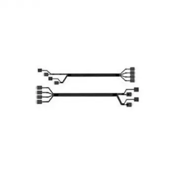 SAS-Kabel INTEL A2U8PSWCXCXK2 SFF-8611 auf SFF-8611 0,875 m Schwarz, 2er-Pack
