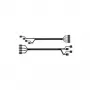 SAS-Kabel INTEL A2U8PSWCXCXK2 SFF-8611 auf SFF-8611 0,875 m Schwarz, 2er-Pack