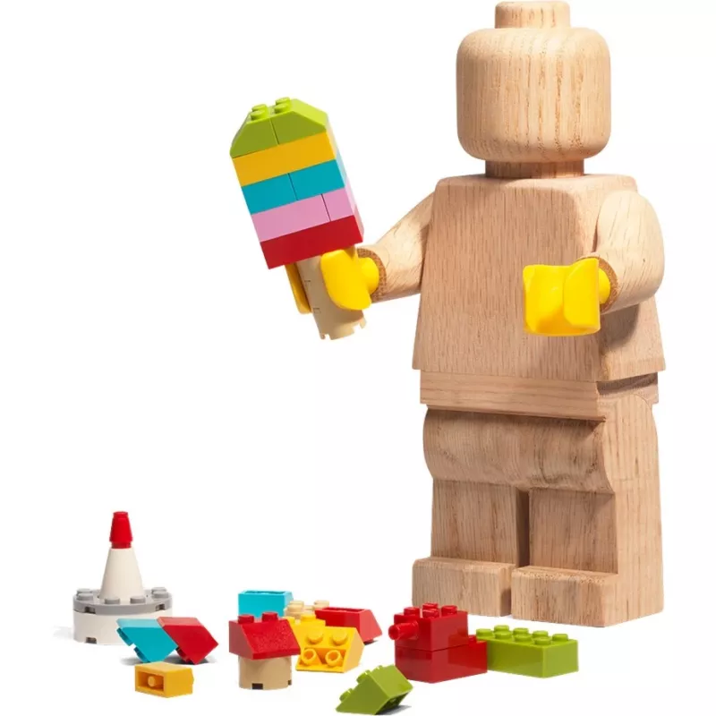 LEGO Wooden Minifigure, Dekoration Holz