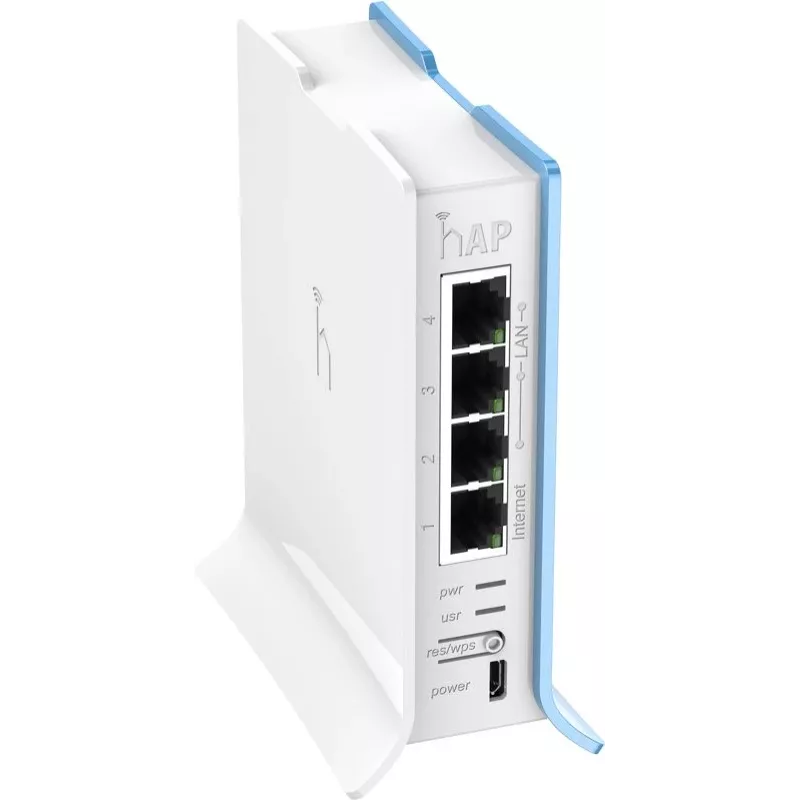MikroTik | RB941-2nD-TC hAP Lite | Access Point | 802.11n | 2,4 GHz | 10/100 Mbit/s | Ethernet LAN (RJ-45) Ports 4 | MU-MiMO Ja | kein PoE