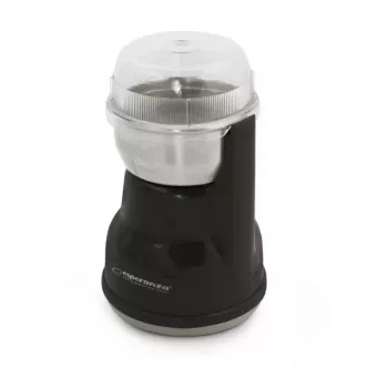 Kaffeemühle mit Schlagmesser ESPERANZA EKC002K – 160 W, 50 g Kapazität, einstellbare Einstellungen, schwarz