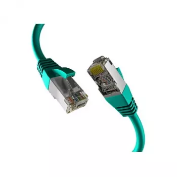 EFB-Elektronik CAT8.1 Grün 0,25m RJ45 Patchkabel S/FTP PIMF LSZH 2000MHz 40GB Netzwerkkabel Hersteller: EFB Elektronik (EC020200266)