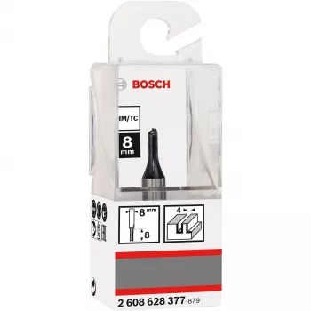 Gerader Fräser Bosch 2 608 628 377 Länge 51 mm Arbeitslänge 8 mm