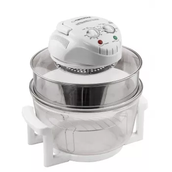 Halogenofen ESPERANZA EKO003 — 12 L, 1400 W, max. 250 °C, weiß