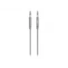 Linksys Belkin MIXIT Aux-Kabel - Audiokabel - Mini-Klinkenstecker Stereo 3,5 mm (M) - Mini-Klinkenstecker Stereo 3,5 mm (M) - 1,22 m - Grau (AV10164BT04-GRY)