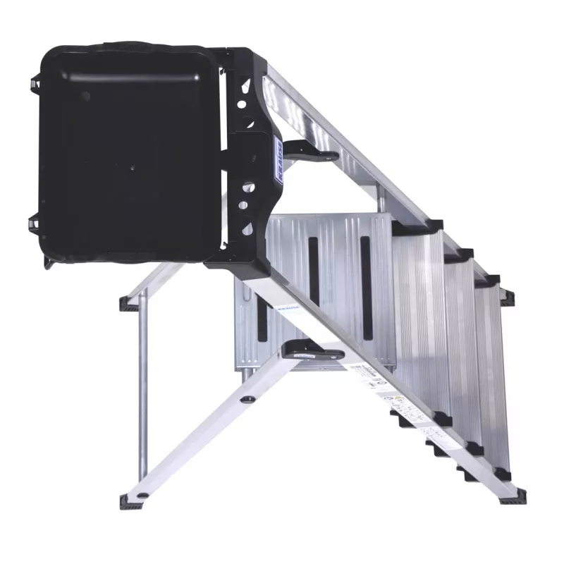 Krause Secury Klappleiter silber