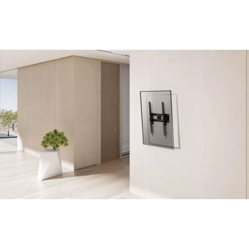 TV-Halterung/Ständer Gembird WM-75T-03 für 37 Zoll–75 Zoll (94–190,5 cm), VESA 200x200–400x600, Belastung 75 kg, Neigung -10°–5°, schwarz