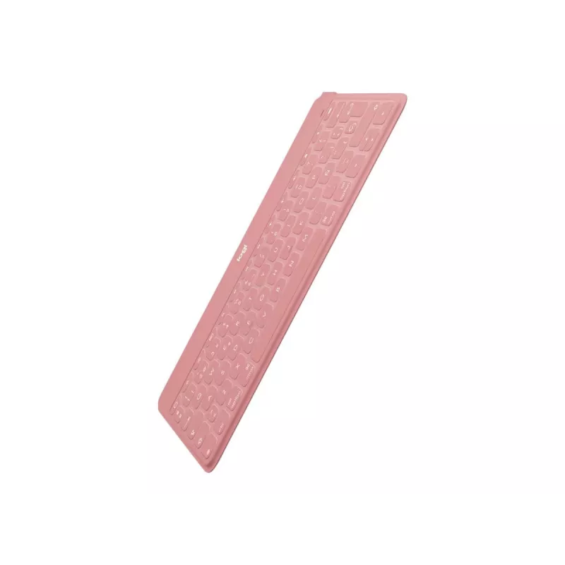 Logitech Keys-To-Go - Tastatur - Bluetooth - QWERTY - Spanisch - Blush Pink - für Apple iPad/iPhone/TV