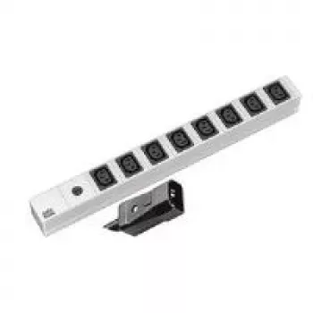 Power Extension Bachmann 19'' 2m 8 IEC320 C13 H05VV-F 3G 1,50mm²