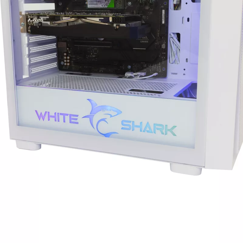 Computergehäuse White Shark GCC-2401 Warhead-3 ATX weiß