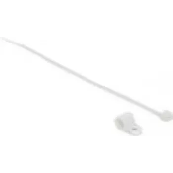 Schraubbefestigungskabelbinder DeLOCK 18867 Nylon Weiß 24 mm 10 Stück