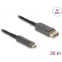 Active Optical Kabel DELOCK USB-C zu DisplayPort 30 m (Modell 81609)