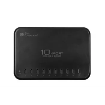 Alcasa PCA-D007S Ladegerät für mobile Geräte Tablet Schwarz AC Schnellladen Innenbereich