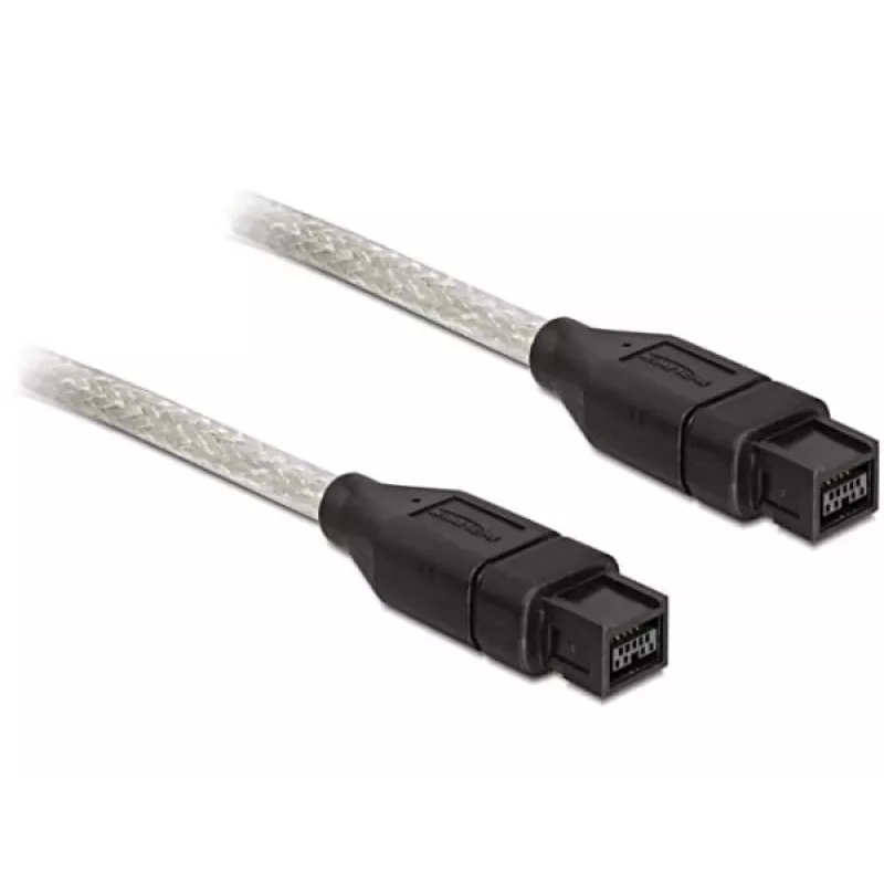 FireWire-Kabel DeLOCK FireWire B/B 1,0 m Grau