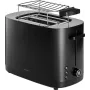 ZWILLING ENFINIGY kleiner Toaster mit Brötchenaufsatz, schwarz