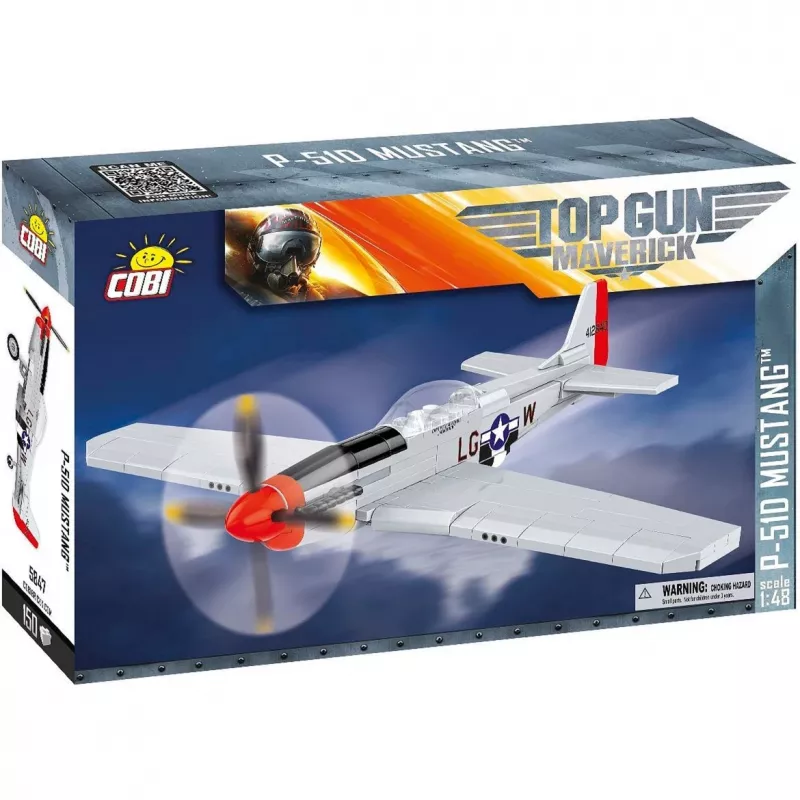 COBI 5847 Top Gun Maverick P-51D Mustang 150 Steine