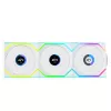 Fan Lian Li UNI FAN SL Wireless 120 12 cm Weiß 3 Stück 28,5 dB 64,05 cfm