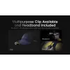 Kopflampe Nitecore NU11 — 150 lm, IPX5, USB wiederaufladbar, 41 g, gelb/schwarz